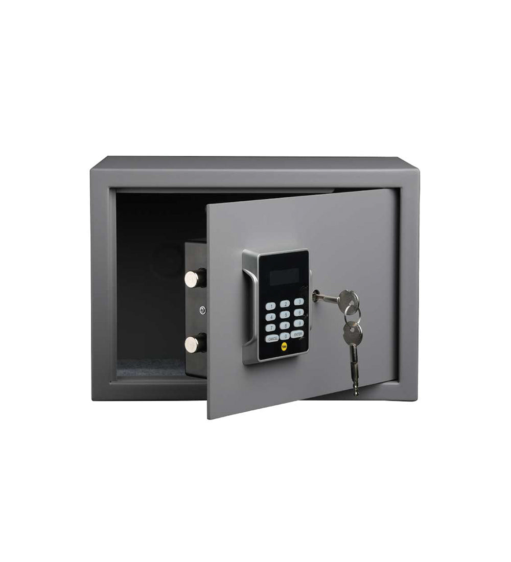 YSPC-200 Cosmos Series Home Safe Locker, Size- Small, Digital - Pin Access, Color- Grey