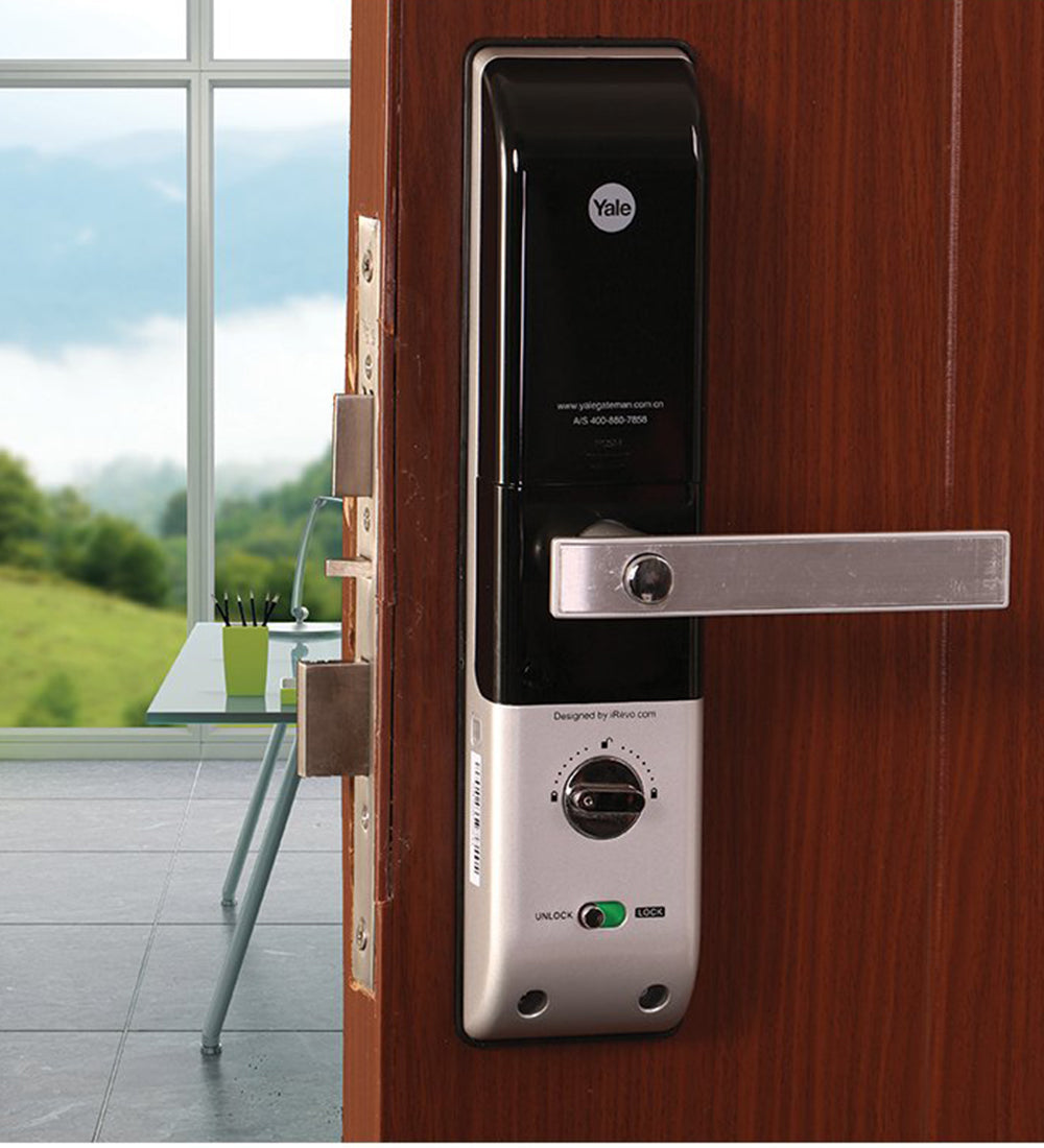 YDM 4109- A Series, Biometric Smart Lock, Black