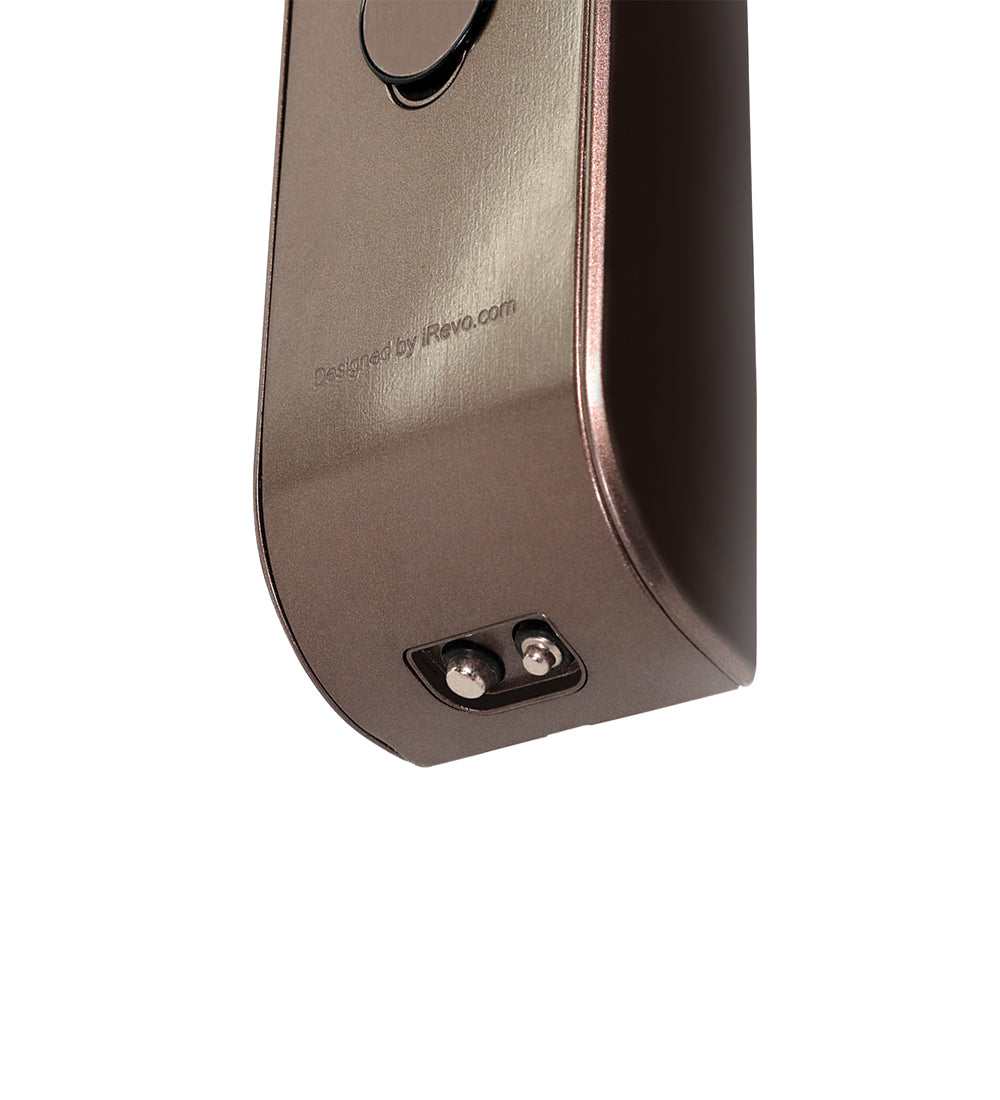 YDM 4115 -A Series, Biometric Smart Lock, Brown with Fingerprint, PIN, manual key and Yale Home App