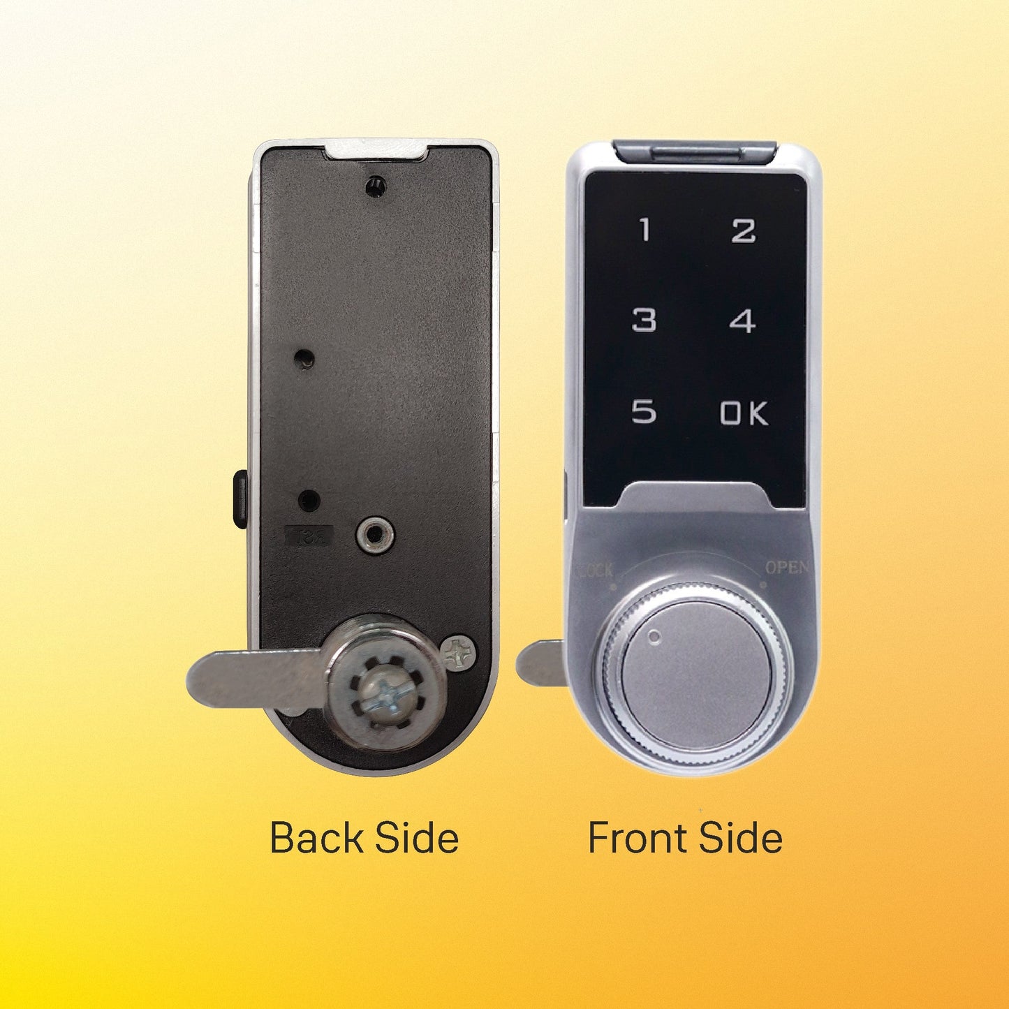 Mesh Pin Digital Wardrobe Lock for Wardrobes and Cabinets