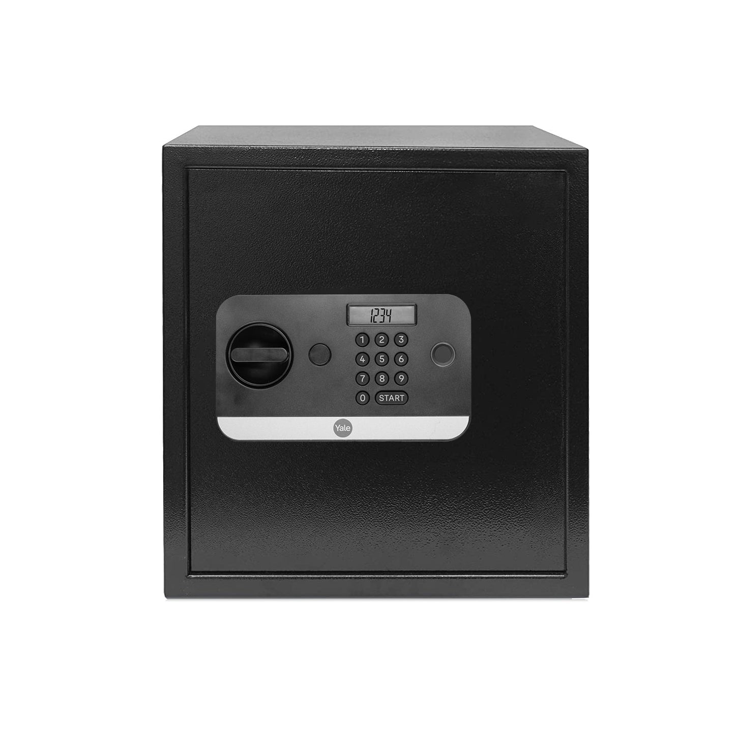 Yale Stellar 390 Biometric Safe locker with Keypad- Large for Home & Office, - Grey