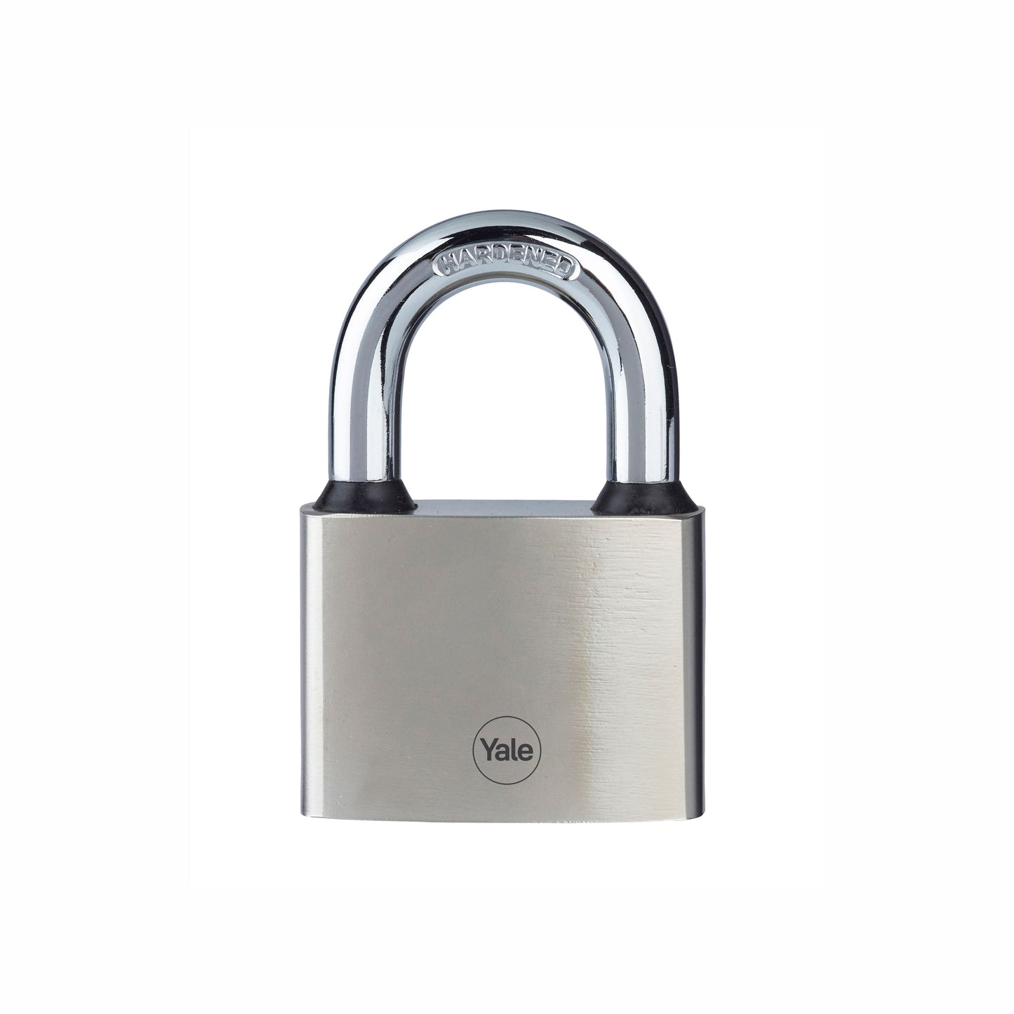Y112/40/124/1 Yale 40mm Iron Disc Padlock with 3 Retaining Keys (Silver Finish)