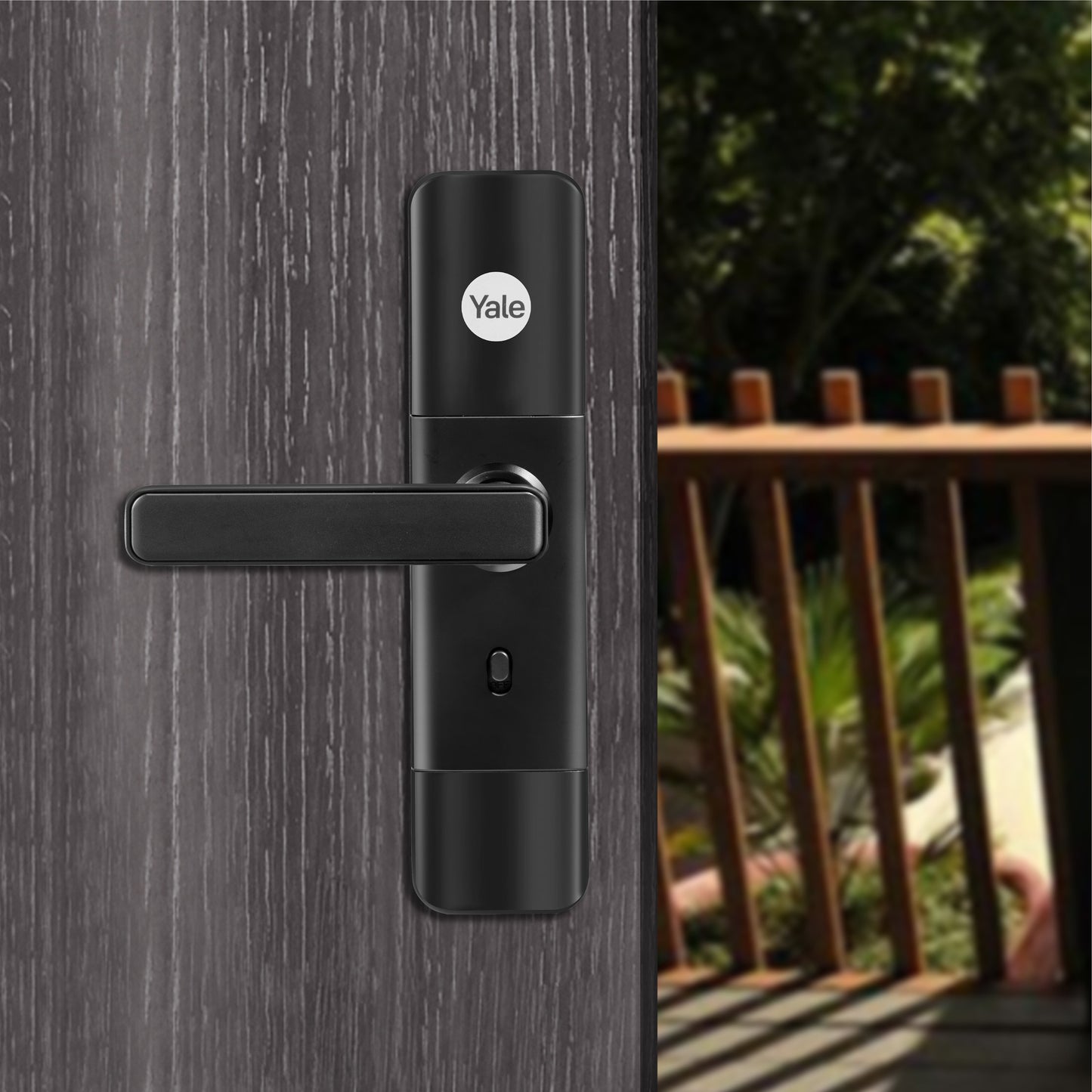 YDME 50Pro Smart Door Lock, Black, PIN, RFID, Manual Key Access