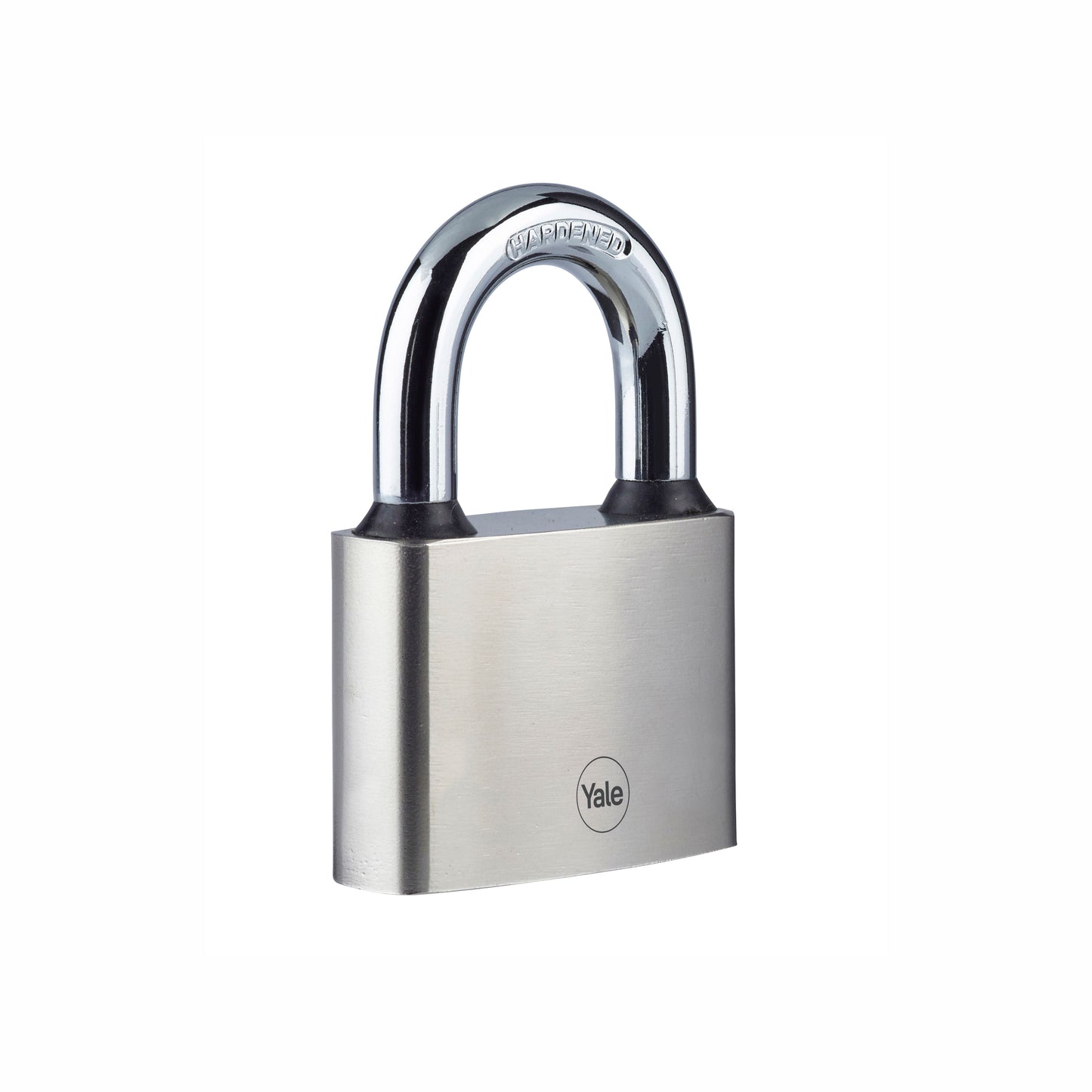 Y112/50/128/1 Yale 50mm Iron Disc Padlock with 3 Retaining Keys (Silver Finish)