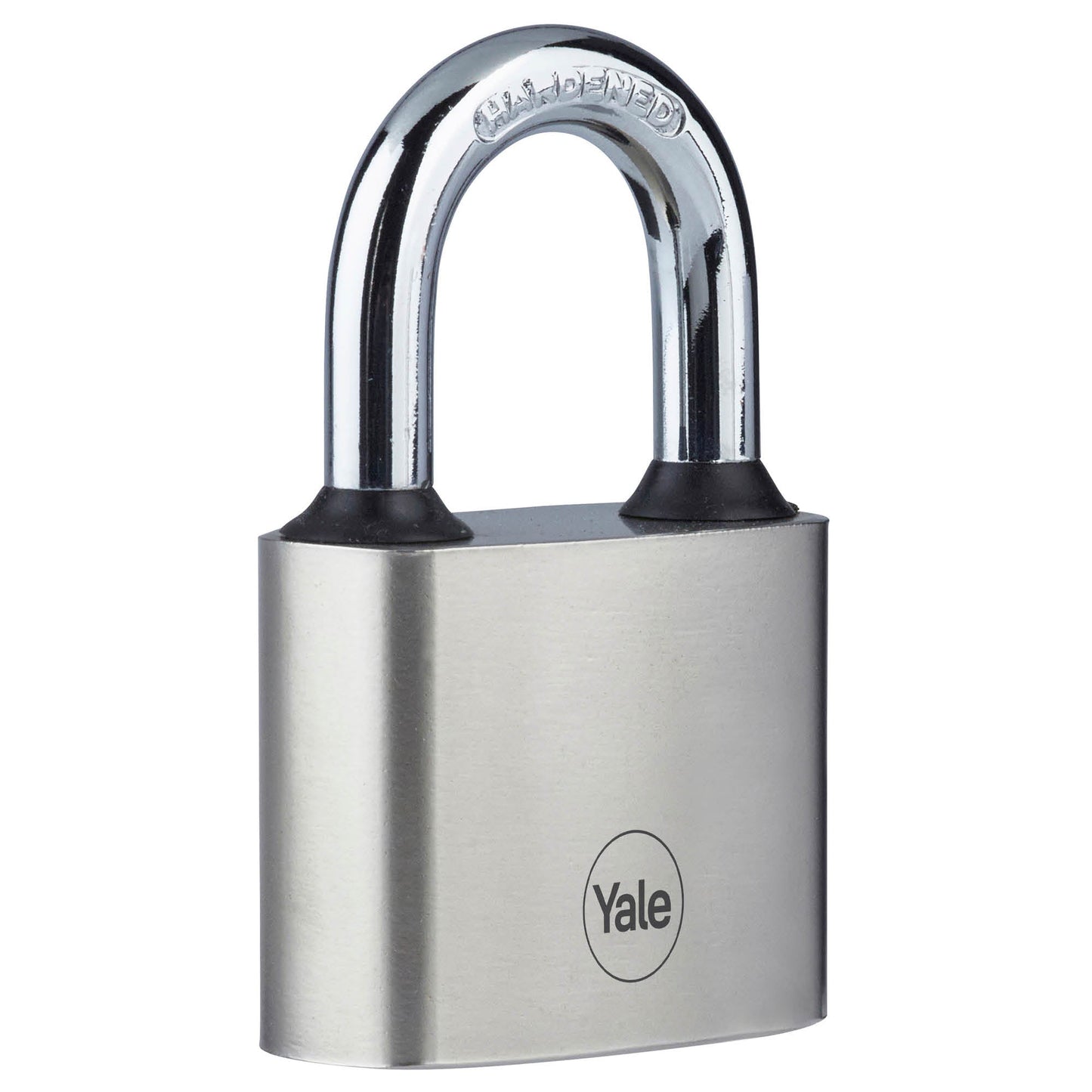 Y112/40/124/1 Yale 40mm Iron Disc Padlock with 3 Retaining Keys (Silver Finish)