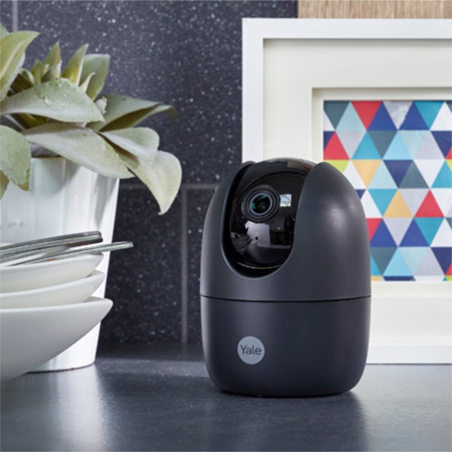 Indoor WiFi Camera Pan & Tilt, Motion Detection, Live Viewing, Privacy, 2 Way Talk