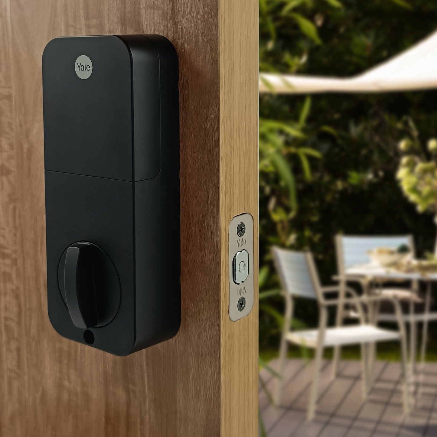 Yale TYE Digital Lock, Satin Nickel Finish, with PIN and Manual Key