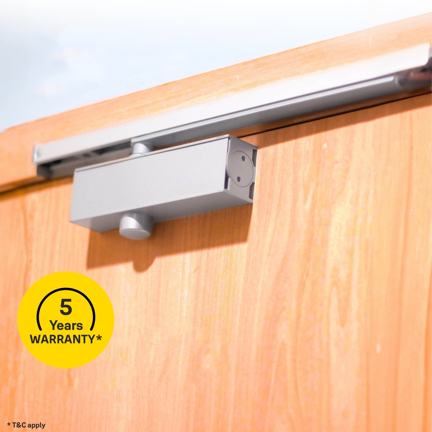 DCR-3003 SH Surface Mounted, Size 3, Slide Arm & Track, Hold Open, Silver, 60KG