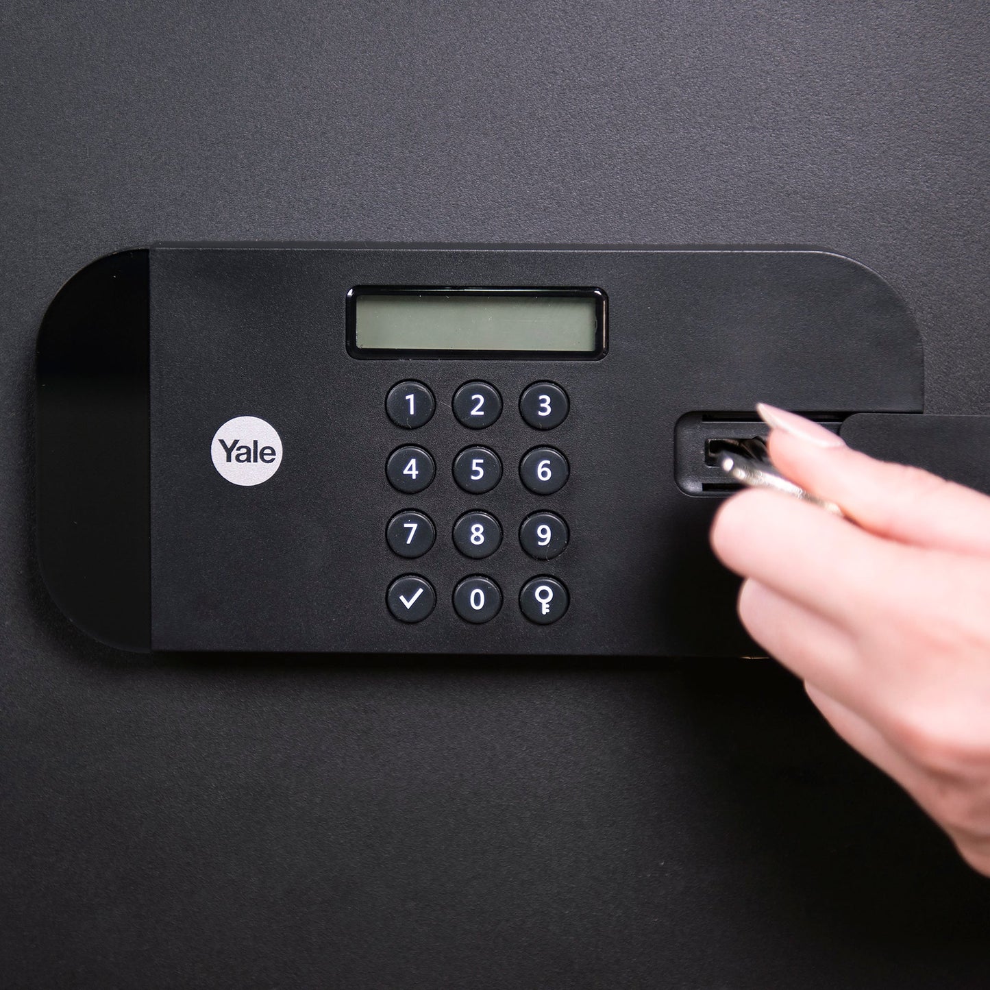 YSEB/200/EB1 High Security Compact Digital Safe Locker PIN, Black
