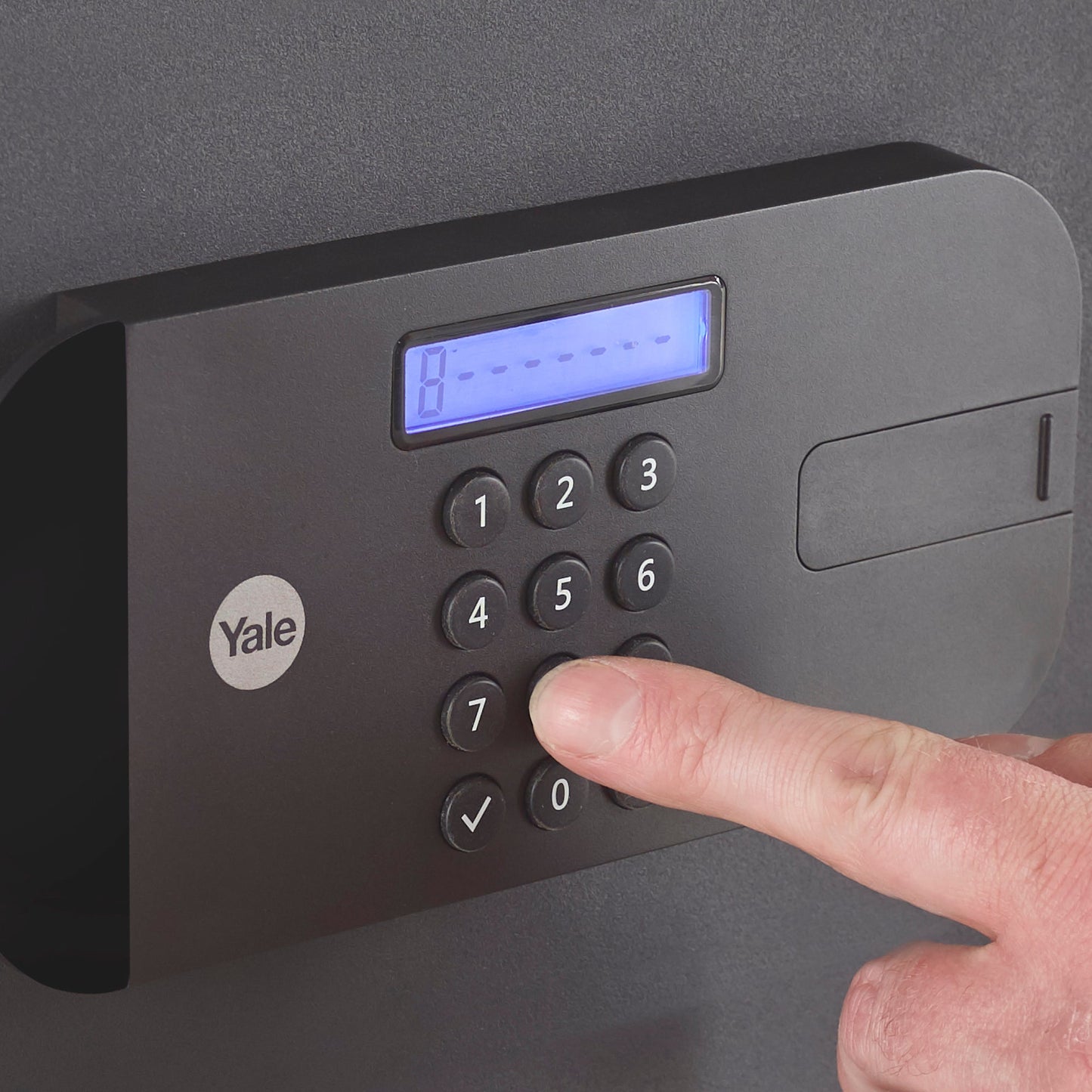YSEB/200/EB1 High Security Compact Digital Safe Locker PIN, Black