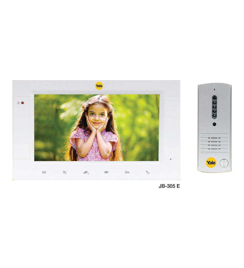 JB 305- M Video Door Phone with Two way communication, 7inch TFT LCD and Camera with Night Vision LEDs