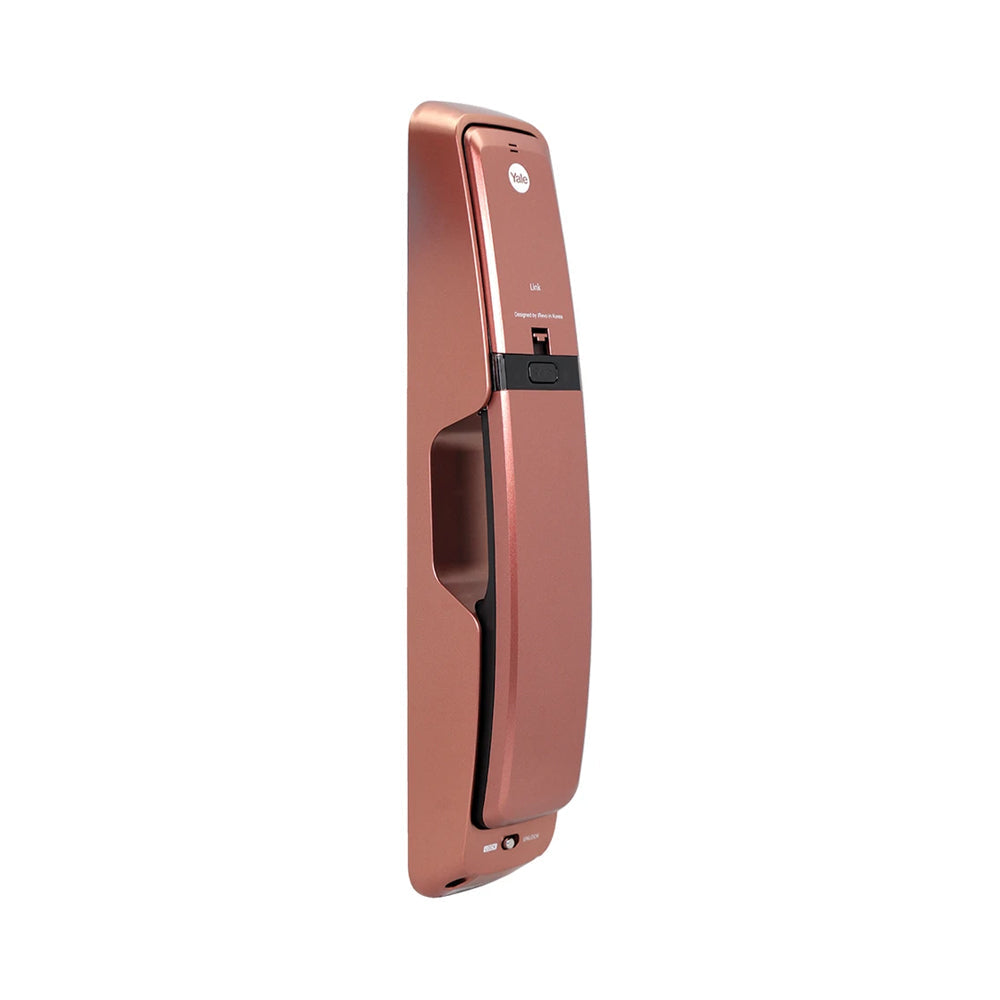YMI 70 RB - A Series, Push Pull Smart Lock, Red Bronze (Bluetooth Module and Wifi Bridge Included)