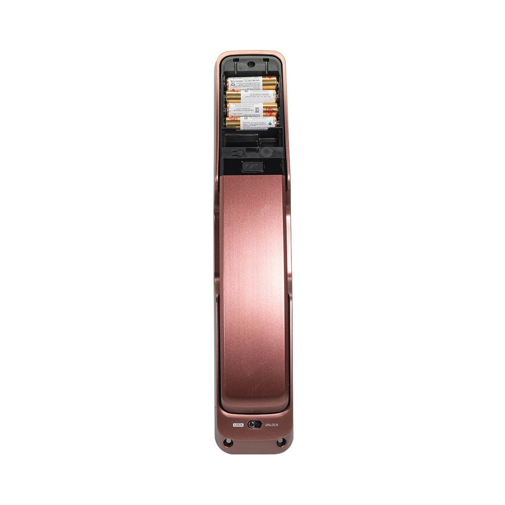 YMI 70 RB - A Series, Push Pull Smart Lock, Red Bronze (Bluetooth Module and Wifi Bridge Included)