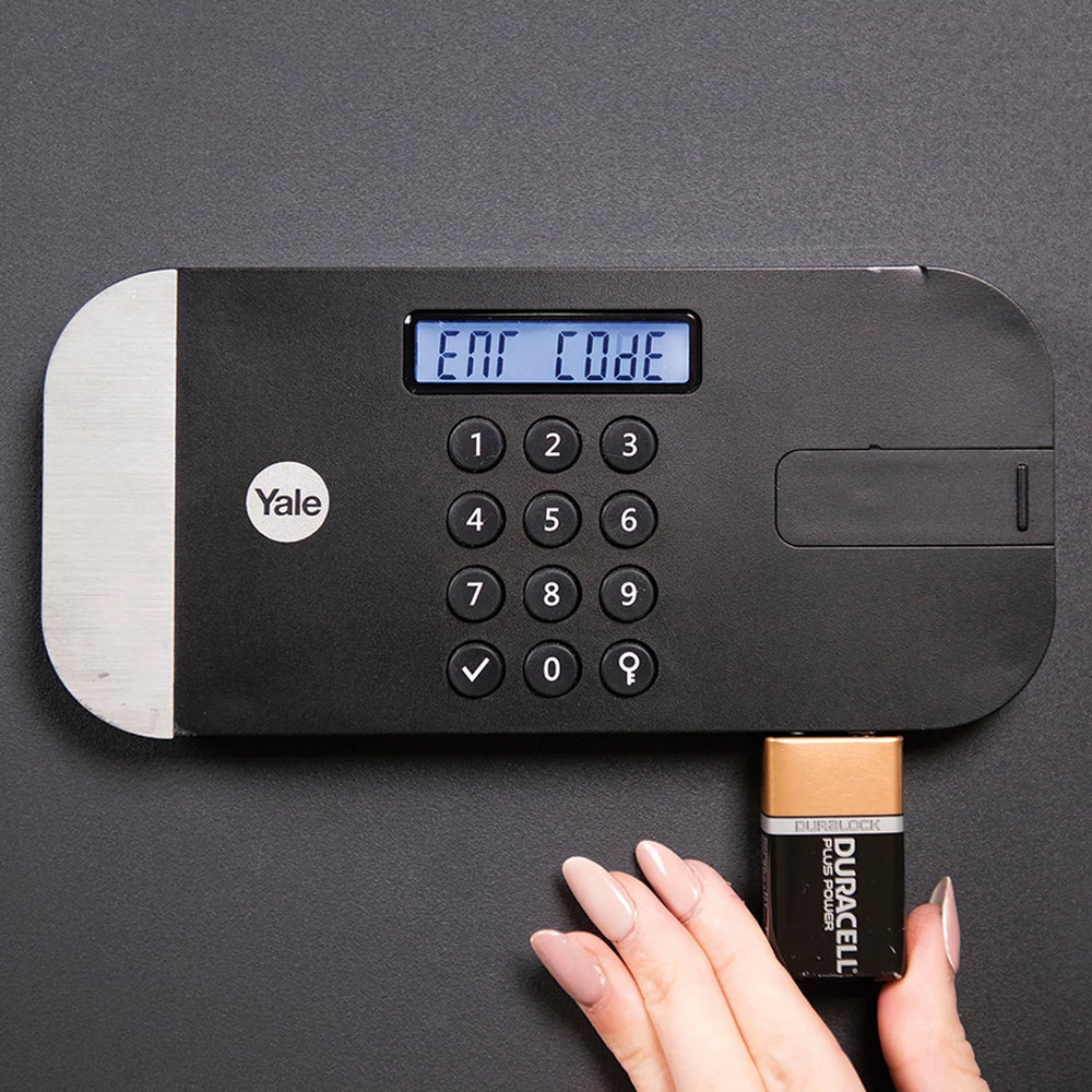 YSEM/400/EG1 Maximum Security Certified Safe-Office Safe Locker, PIN, Black