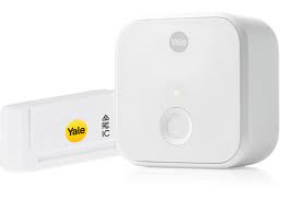 YDM 4115 -A Series, Smart Lock, Brown with Fingerprint, PIN, manual key and Yale Home App With Bluetooth Module and Wifi Connect Bridge