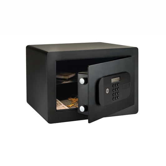 YSEB/200/EB1 High Security Compact Digital Safe Locker PIN, Black