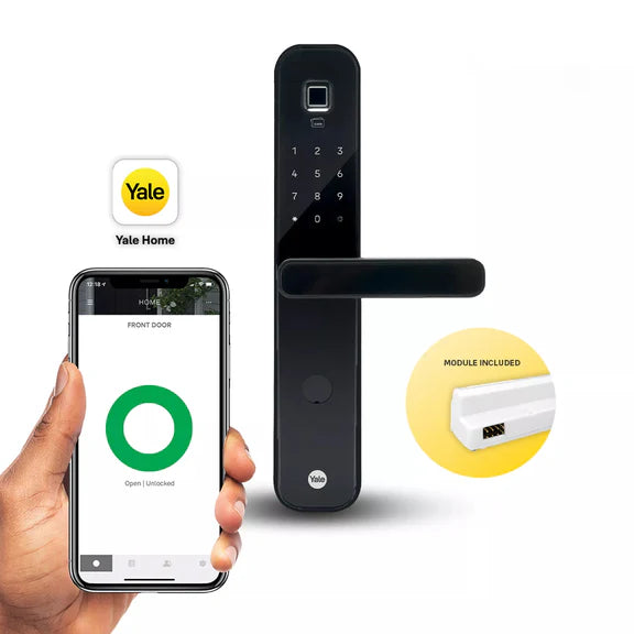 Yale YDM7220A Biosecure Smart Lock with Fingerprint, PIN, RFID and Manual Key