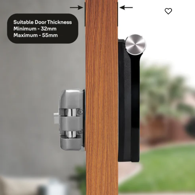 YDR 41A- Biometric Smart Lock suitable for Double Door and Sliding Door, vertical locking