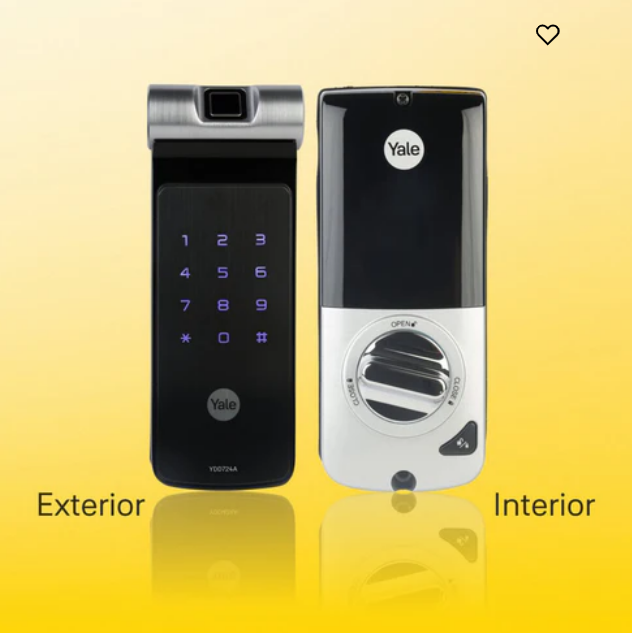 YDD 724A Series, Biometric Smart Lock with 4-in-one access, Deadbolt RIM Lock