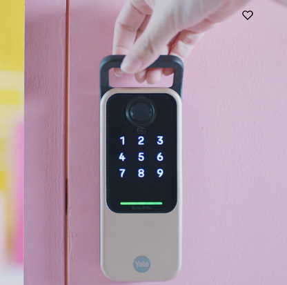 ByYou V Pro Smart Door Lock with 5 Way Unlocking Fingerprints, In-built Bluetooth, PIN Code, RFID Tag, Manual Key (Black/Gold)