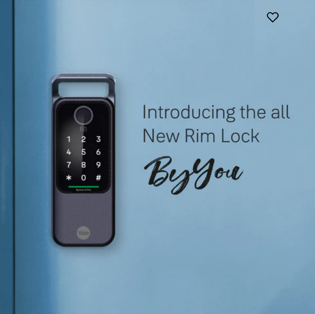 ByYou V Pro Smart Door Lock with 5 Way Unlocking Fingerprints, In-built Bluetooth, PIN Code, RFID Tag, Manual Key (Black/Gold)