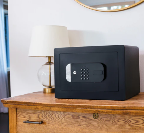 YSS/250/EB1 Smart Digital Safe Locker-Home, PIN, Black, Mobile APP
