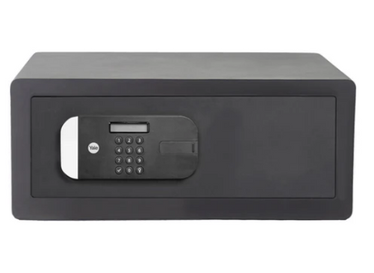 YLFM/200/EG1 Maximum Security Laptop Digital Locker with Fingerprint and Pin Access - Grey