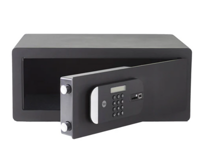 YLFB/200/EB1 High Security Laptop Digital Safe Locker with Fingerprint and Pin Access - Black