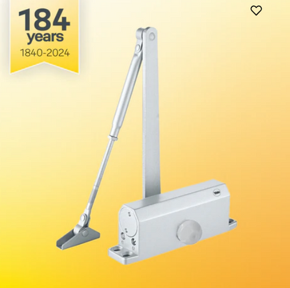 DCR 503 Door Closer EN Size 3, Silver