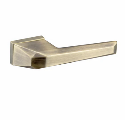 YMEL 704-AB Yale Mortise Lock Comboset with Rose and Escutcheons, Key Cylinder with Knob inside and keys Outside, Antique Brass