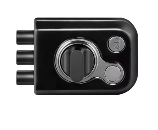 Yale Katros Rimlock KRT-3B-TT-BM/BN – Tribolt, 3 Deadbolts, Thumbturn, 4 Dimple Keys (Black Matt and Black Nickel)