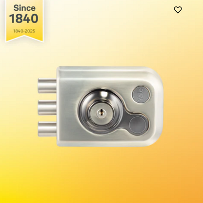Yale Kratos™ RIM lock KRT-3B-DC-SSM/BN – Tribolt, 3 Deadbolts, Both Side Keys, 4nos. Dimple Keys (SSM/BN Finish)