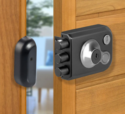 Yale Kratos™ Rim lock – 3 Deadbolt main door lock (KRT-3B-DC-BM/BN) Brass Matt (BM) / Brushed Nickel (BN)