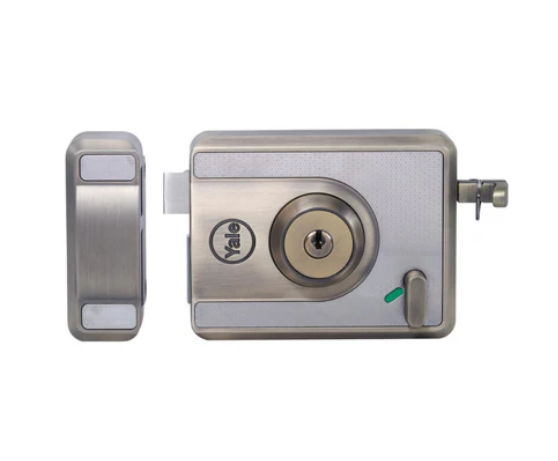 CBS-Cinco Stark Series Premium Rim Main Door Lock, Both Side Keys, Antique Brass